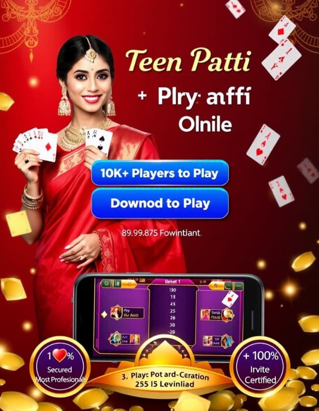 Teen Patti Gold Download Apk Banner